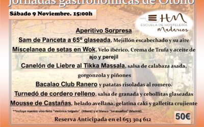 Jornadas gastronómicas de otoño